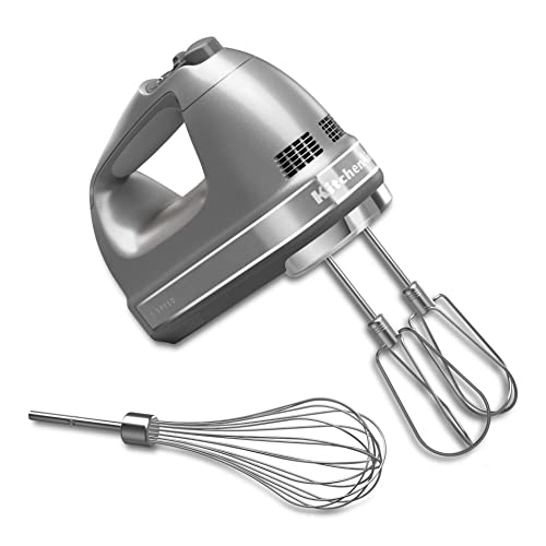 KitchenAid KHM7210 7-Speed Digital Hand Mixer with Turbo Beater II Accessories