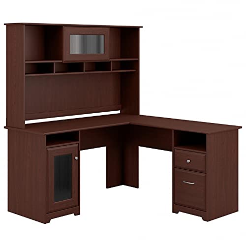 Bush Furniture ایسپریسو اوک میں ہچ کے ساتھ کیبوٹ...