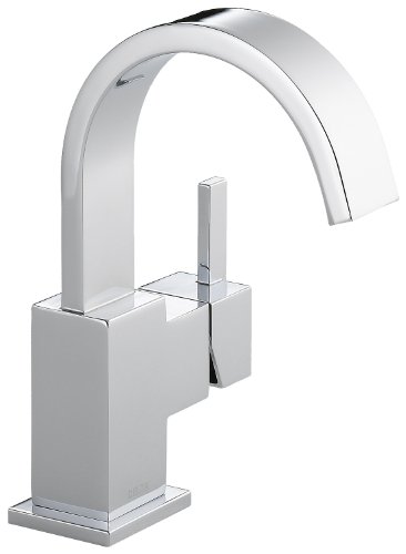 Delta Faucet Vero Single Hole Bathroom Faucet, Single H...