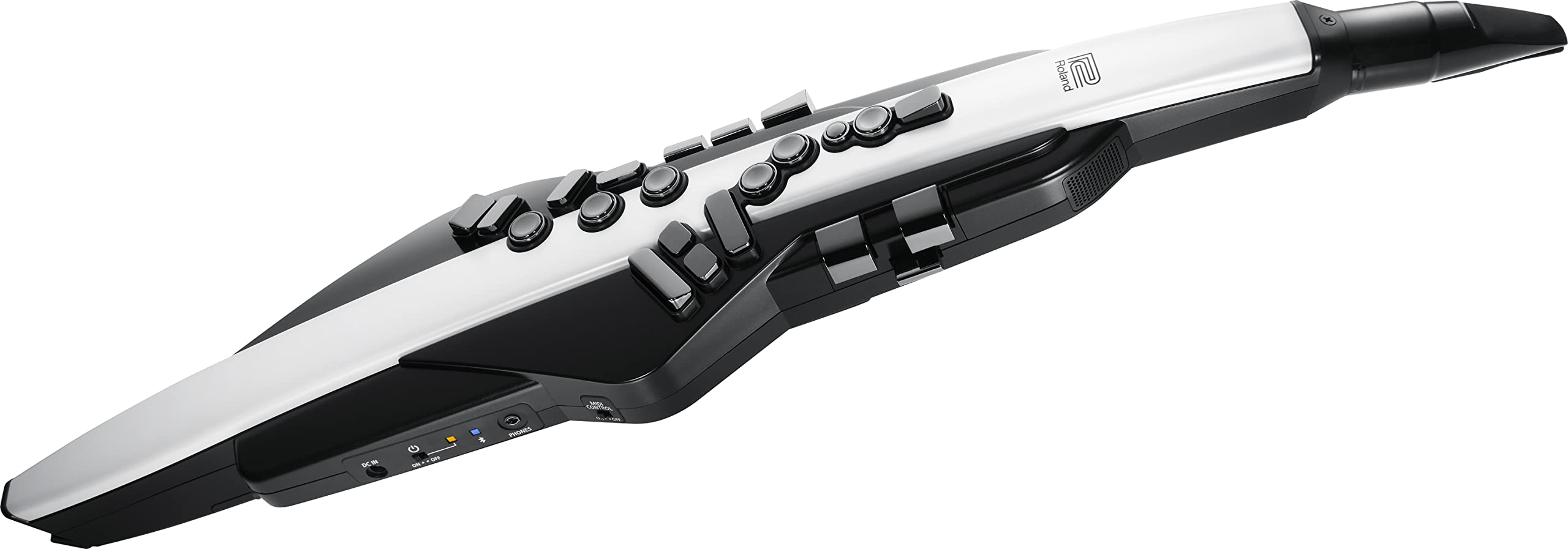 Roland  Digital Wind Instrument, Matte Black and White ...