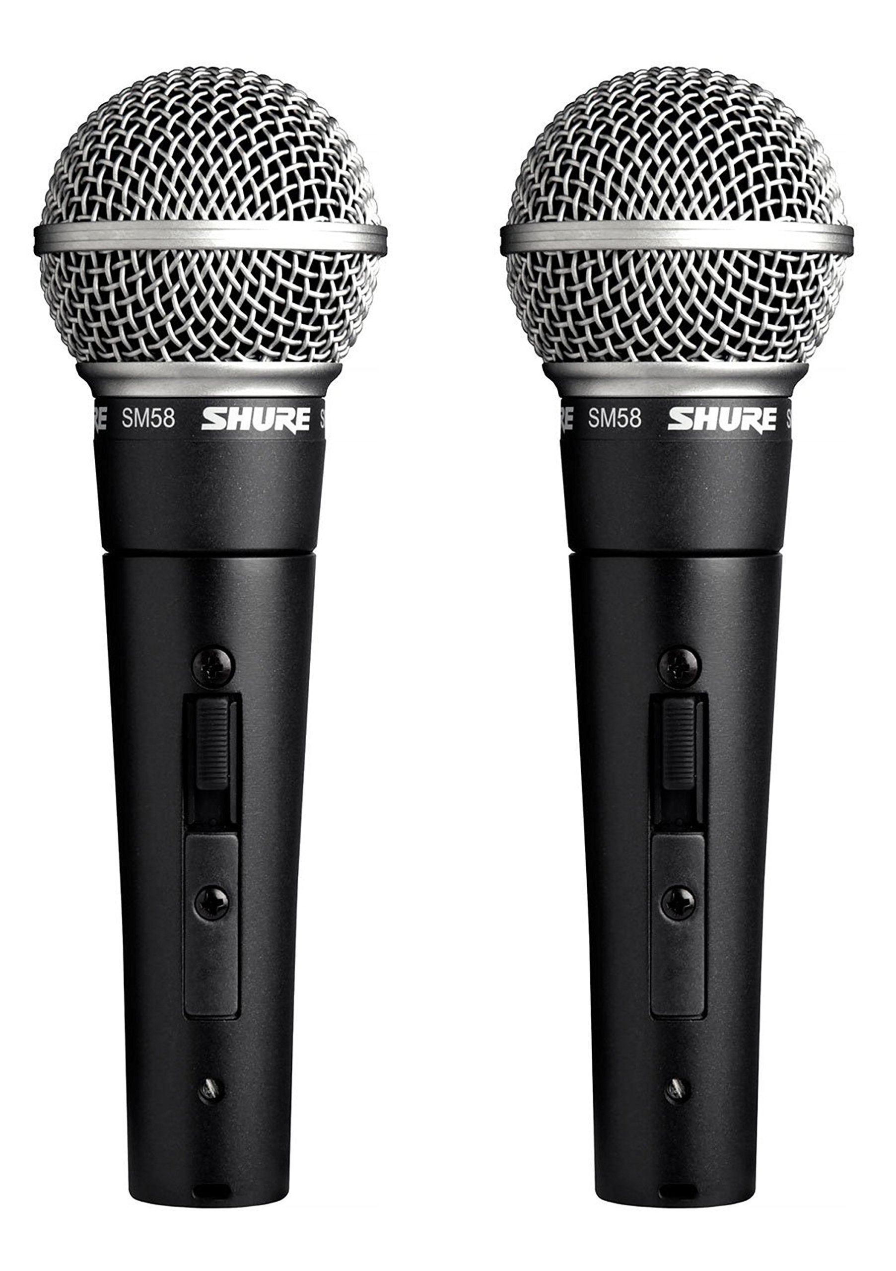 Shure SM58S پروفیشنل ووکل مائیکروفون ڈبلیو/آن/آف...