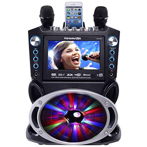 Karaoke USA GF842 DVD/CDG/MP3G Karaoke Machine with 7