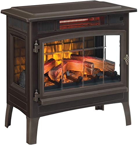 Duraflame ریموٹ کنٹرول کے ساتھ 3D انفراریڈ الیکٹ...