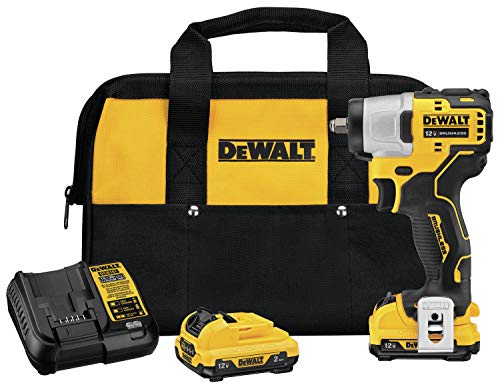 DEWALT XTREME 12V MAX Impact Wrench, Cordless Kit, 3/8-...