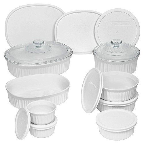 CorningWare French White پائیدار غیر غیر پورس فر...