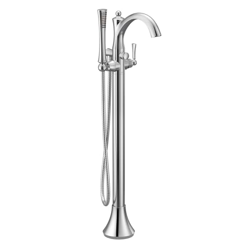 Moen 655 Wynford One-Handle Freestanding Floor M...