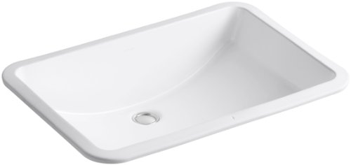 KOHLER 2215-0 Ladena Rectangular undermount Bathroom Si...