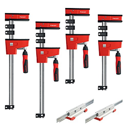 Bessey KREX2440 K باڈی REVO کلیمپ کٹ 2 x 24 انچ۔...