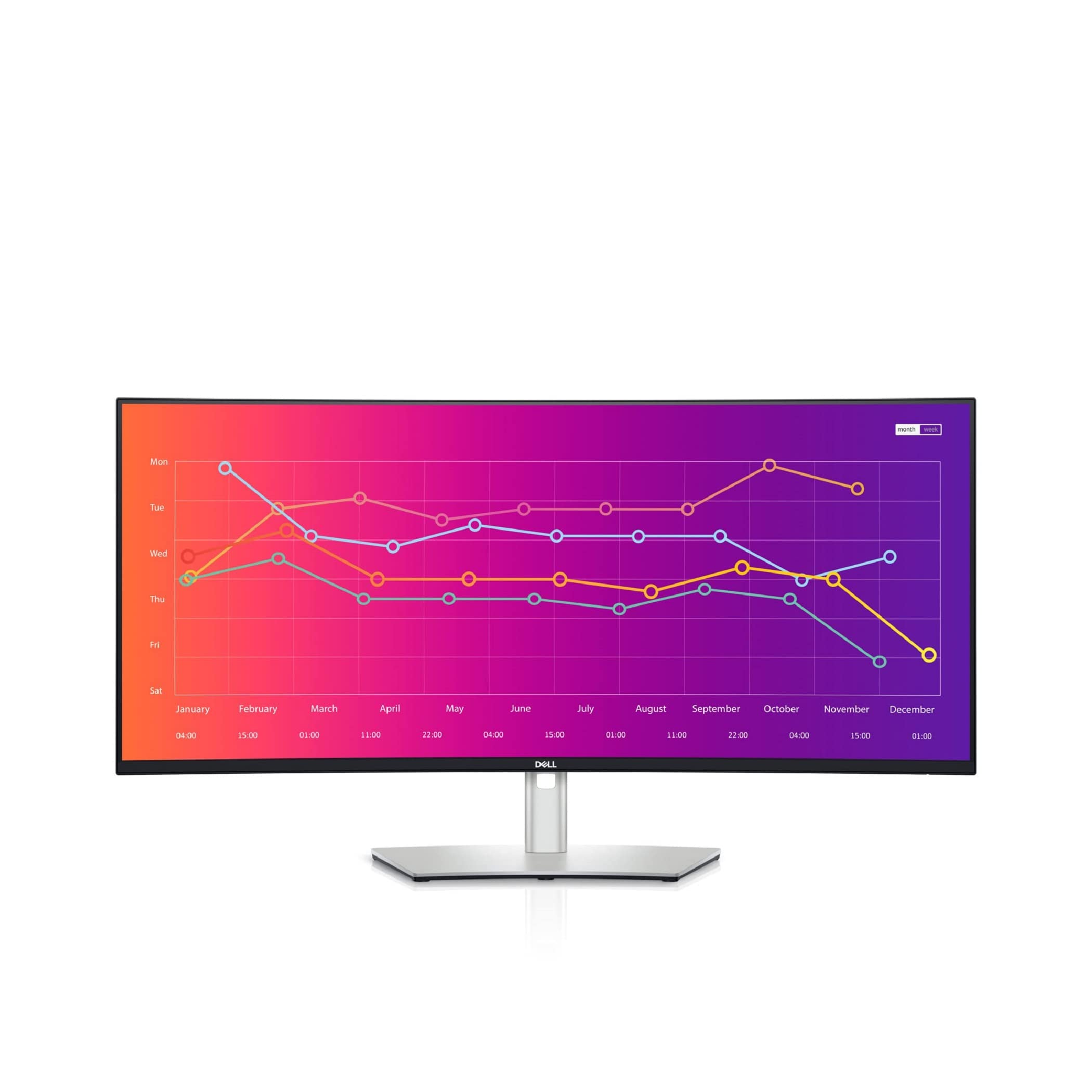 Dell U3821DW UltraSharp Curved USB-C Hub Monitor - 37.5...