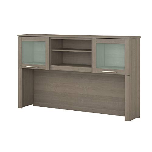 Bush Furniture Somerset Desk Hutch, Storm Gray