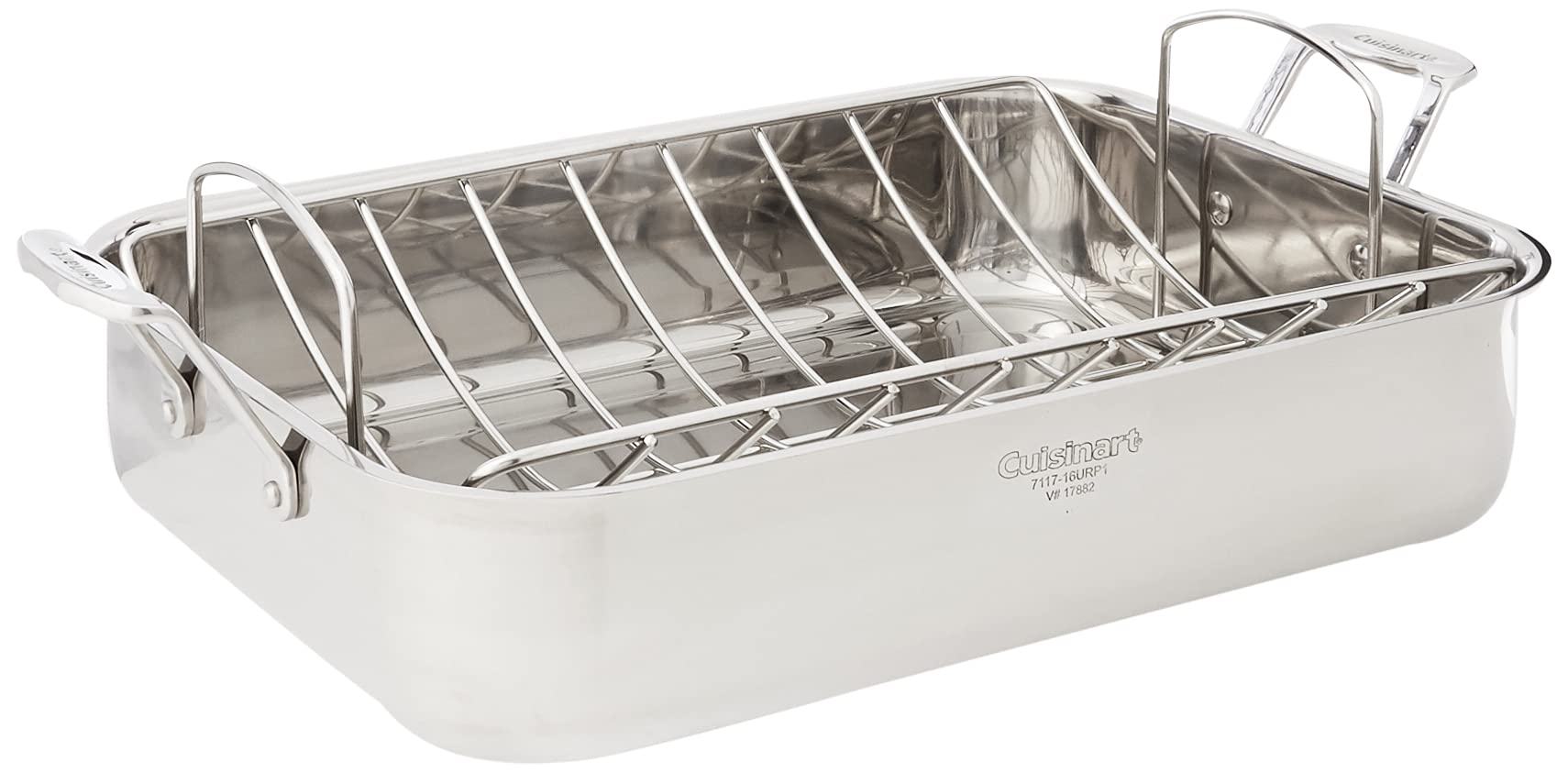 Cuisinart 16-Inch Roaster, Chef's Classic Rectangular R...