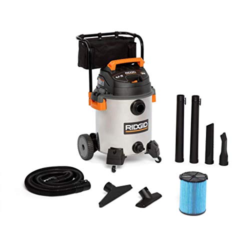 Ridgid WD1956 16 gal پر۔ 6.5-پیک HP سٹینلیس سٹیل...