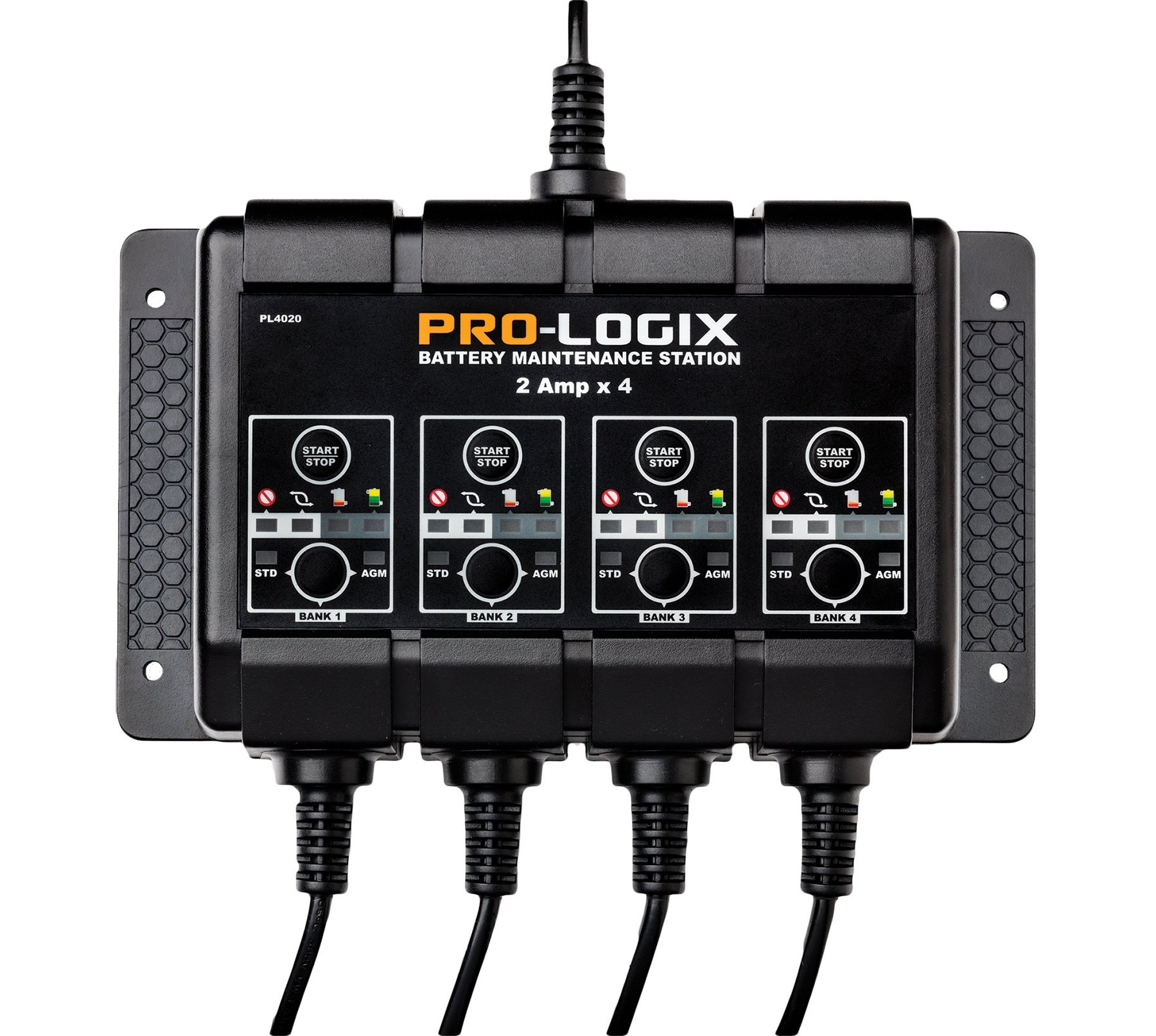 Clore Automotive PL4020, Pro-Logix 4-Bank, 8-Amp (2-Amp...