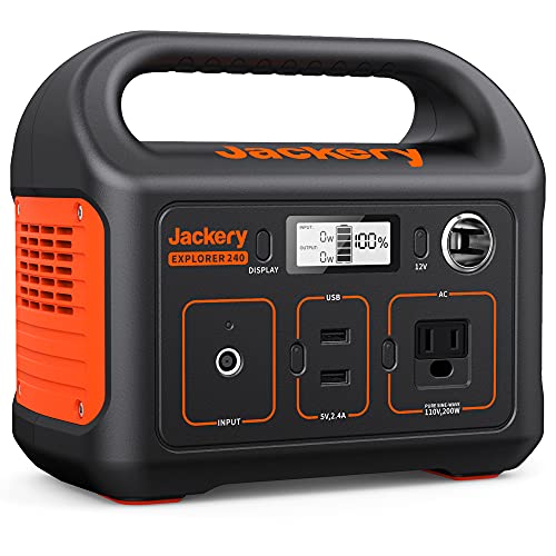 Jackery Portable Power Station Explorer 240, 240Wh Back...