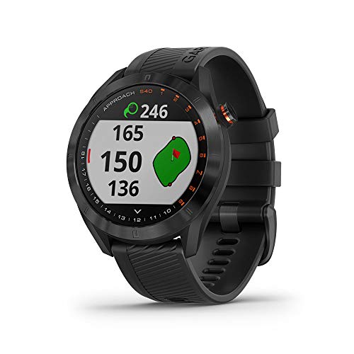 Garmin Approach S40, Stylish GPS Golf Smartwatch, Light...