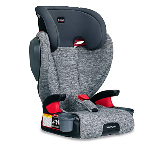 Britax Highpoint 2-Stage Belt-Positioning Booster Cool Flow Ventilating Fabric Car Seat - Highback and Backless - 3 Layer Impact Protection - 40 to 120 Pounds