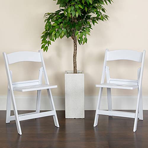 Flash Furniture Hercules Series Resin Folding Chair wit...