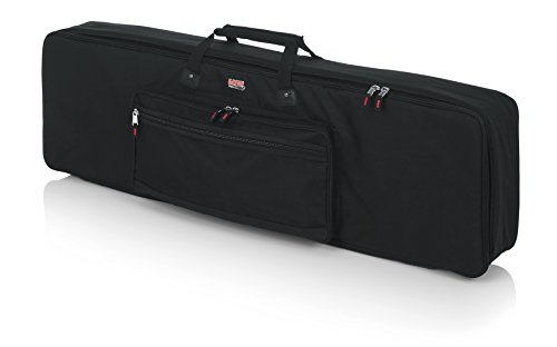 Gator Cases Padded Keyboard Gig Bag; Fits Slim Line 88 ...