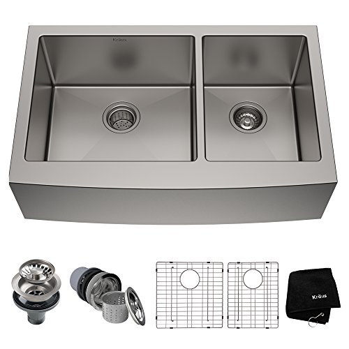 Kraus KHF203-33 Standart PRO Kitchen Stainless Steel Si...