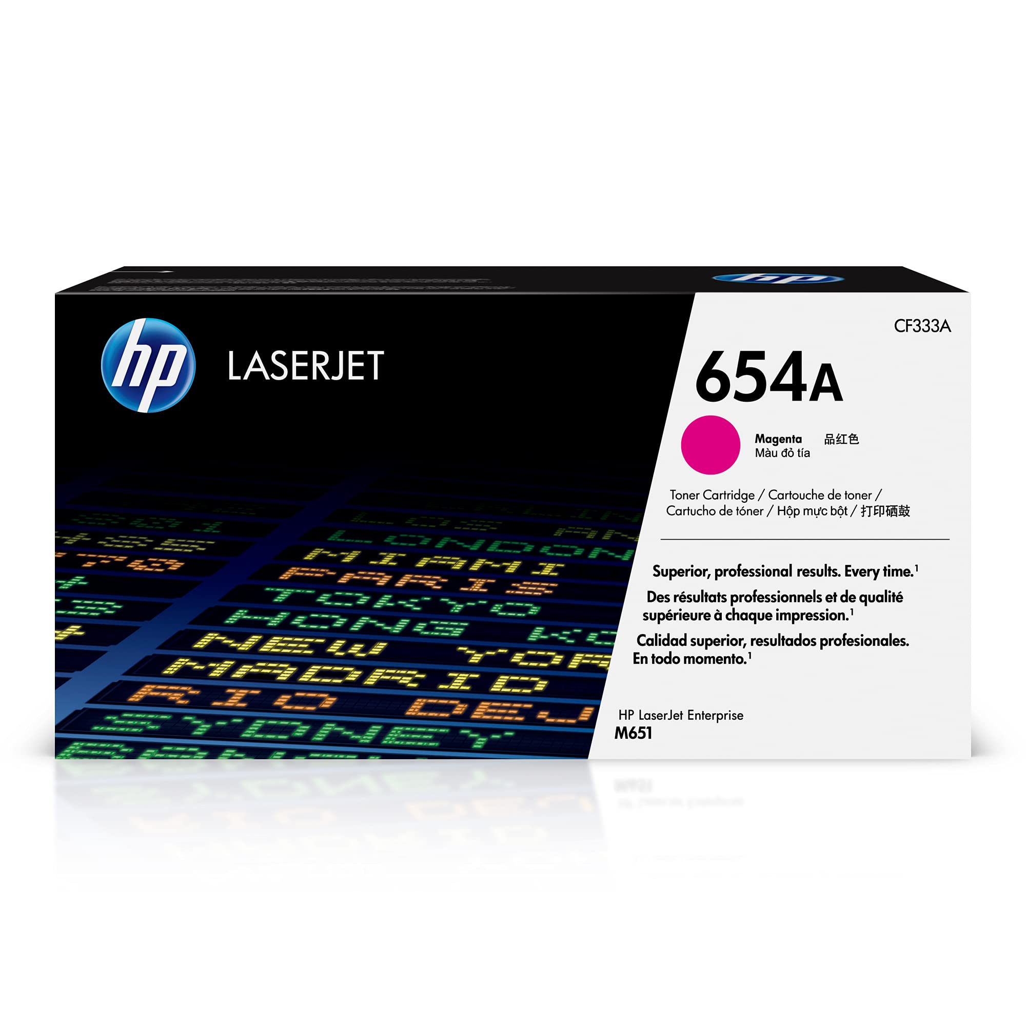 HP Original  654A Magenta Toner Cartridge | Works with ...