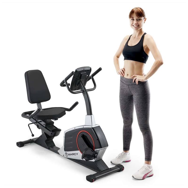 Marcy ME-706 Regenerating Magnetic Recumbent Bik...