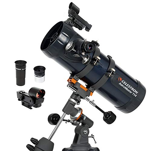 Celestron - AstroMaster 114EQ نیوٹنین ٹیلی سکوپ ...