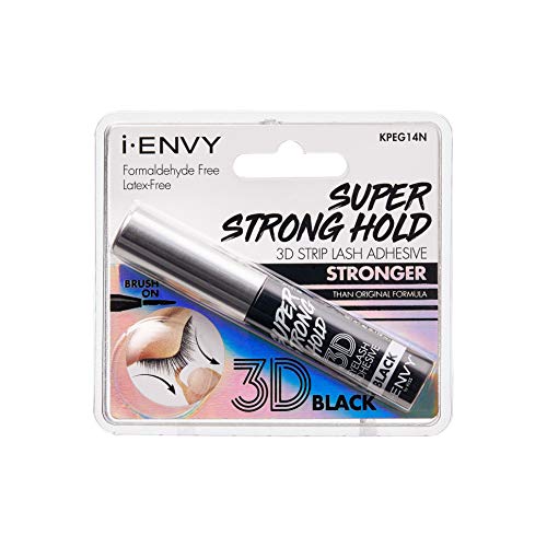 KISS i Envy Super Strong Hold Eyelash Adhesive Black KP...