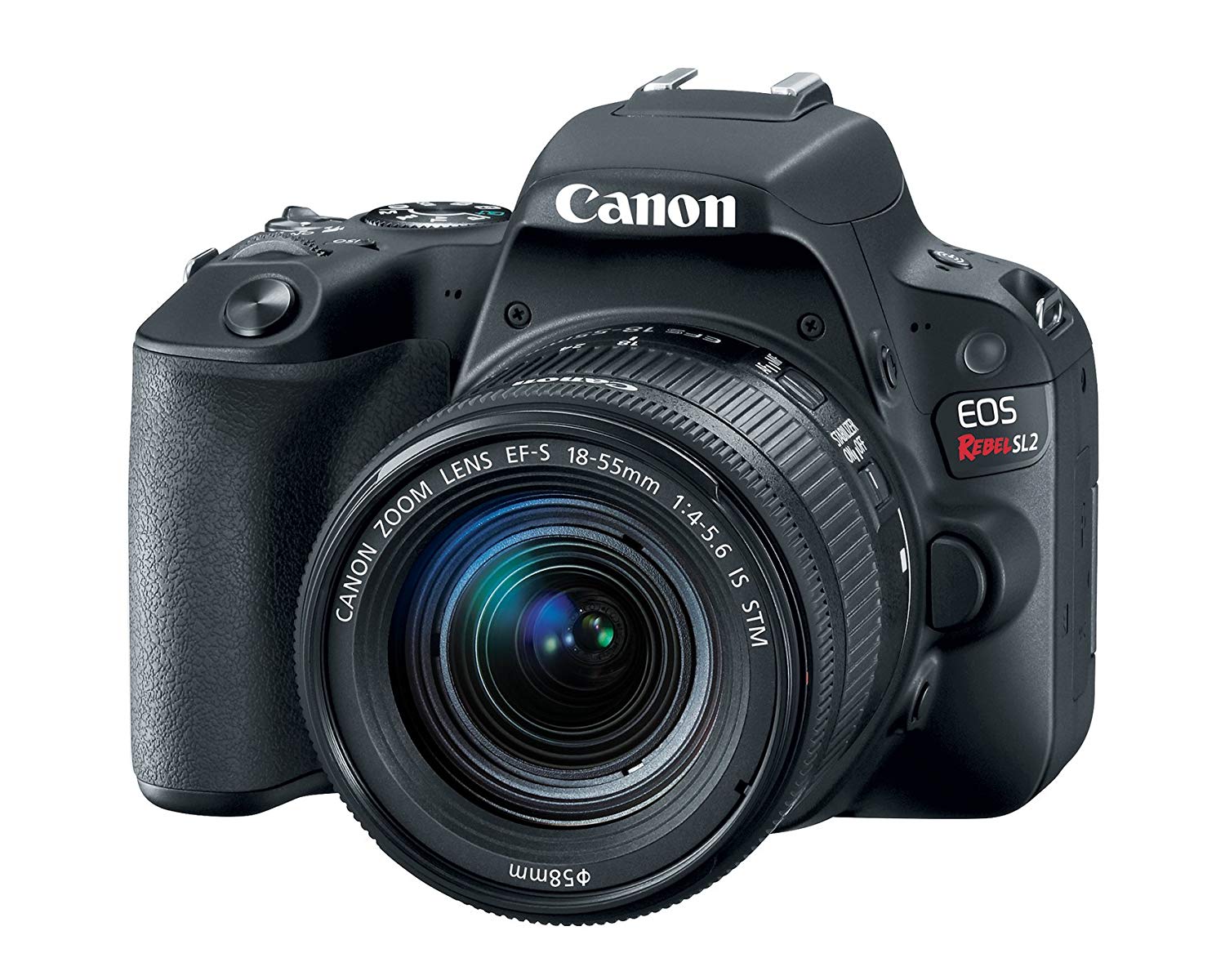 Canon EOS Rebel SL2 DSLR کیمرہ EF-S 18-55mm STM ...