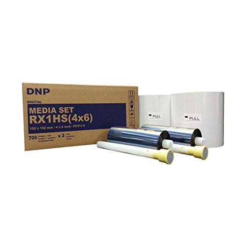 DNP DS-RX1HS ڈائی سب پرنٹر کے لیے 4x6' پرنٹ میڈی...