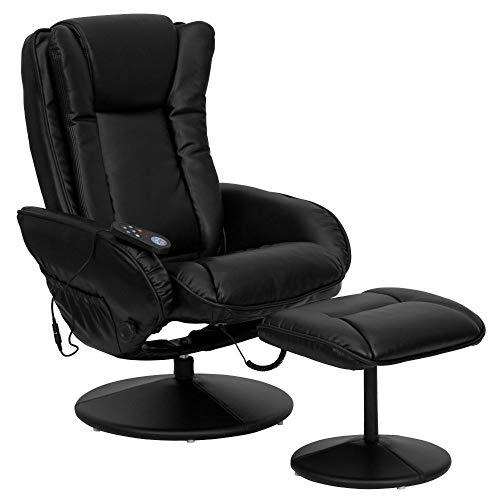 Flash Furniture Massaging Multi-Position Plush Recliner...