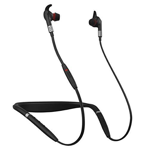 Jabra Evolve 75e MS Teams Bluetooth Wireless In-Ear Earphones with Mic - Noise-Canceling