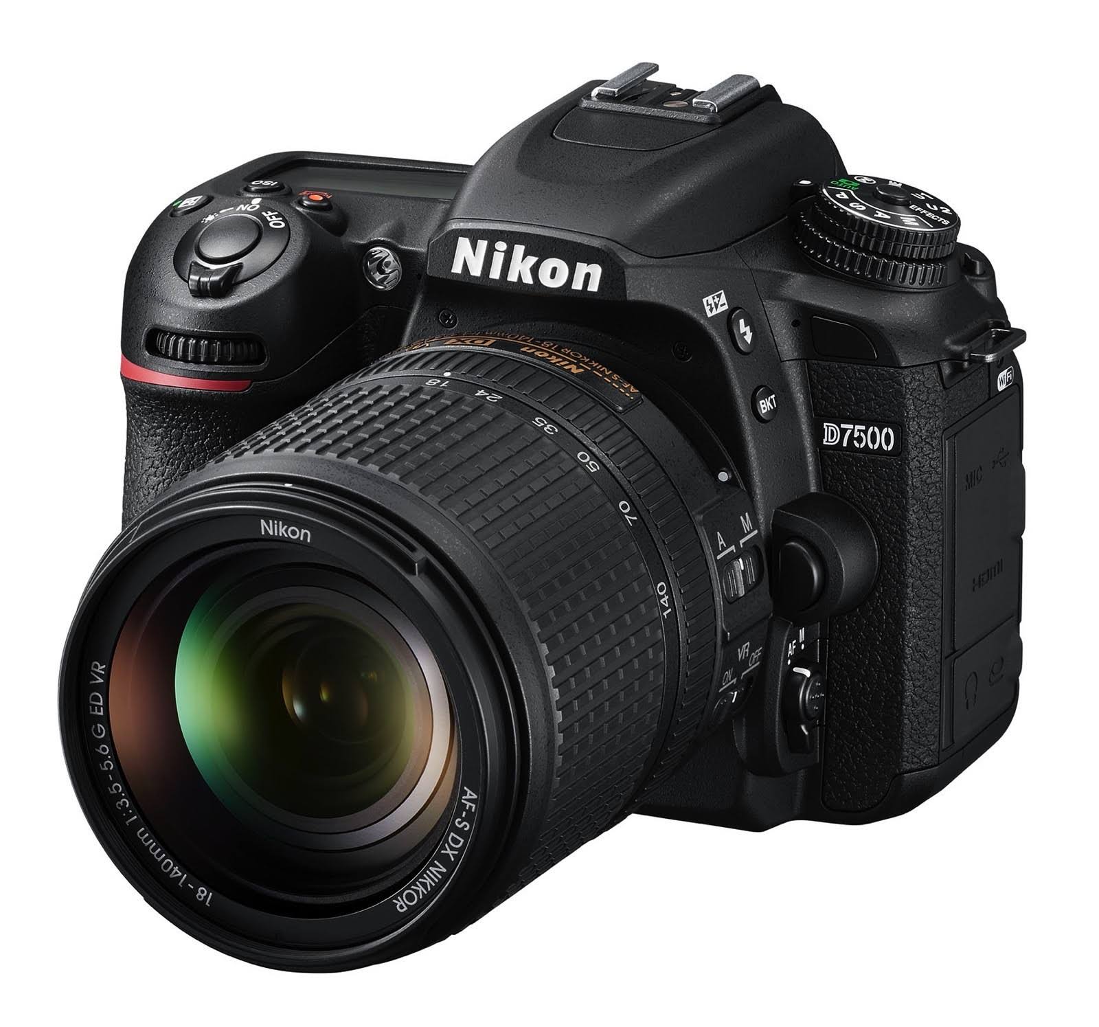 Nikon D7500 DX فارمیٹ ڈیجیٹل SLR w/ 18-140mm VR ...