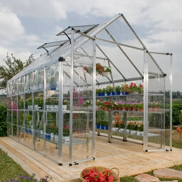 Palram Poly-Tex Snap & Grow 8' x 20' Hobby Greenhouse -...